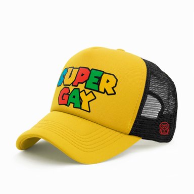 GORRA TRUCKER LOGO LGBT 02
