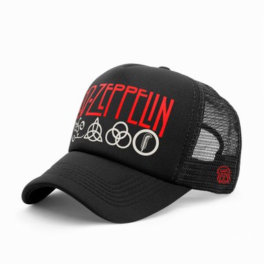GORRA TRUCKER LED ZEPPELLIN BANDA DE ROCK 01