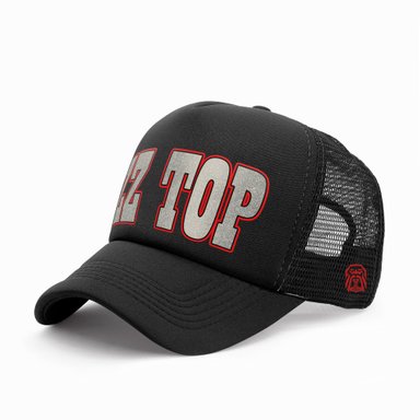 GORRA TRUCKER BANDA DE ROCK ZZ TOP 01