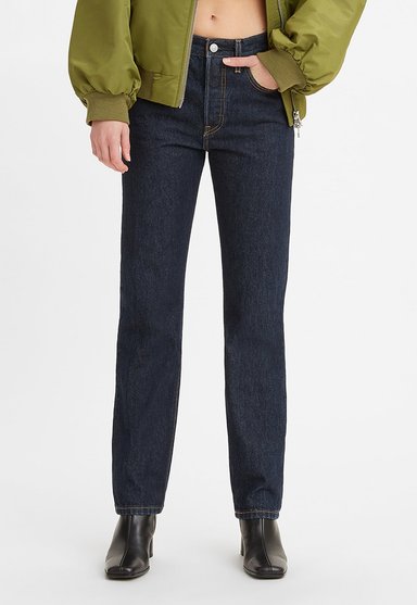 JEANS MUJER 501 FIT AZUL OSCURO LEVIS 12501-0384