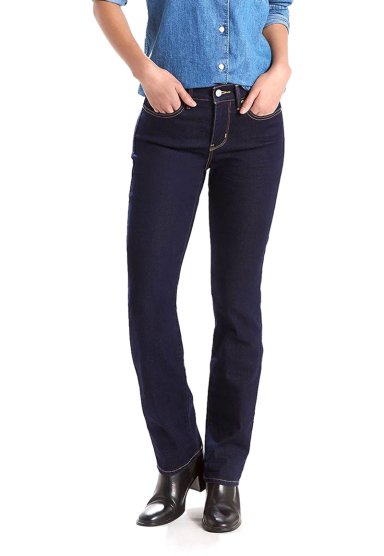 JEANS ALGODÓN MUJER LEVI'S AZUL RECTO 314 SHAPING STRAIGHT 19631-0001
