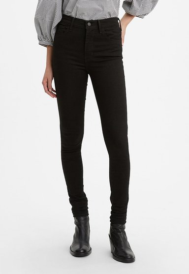 JEANS ALGODÓN MUJER LEVI'S NEGRO SKINNY 720 HIGHRISE SUPER 52797-0022