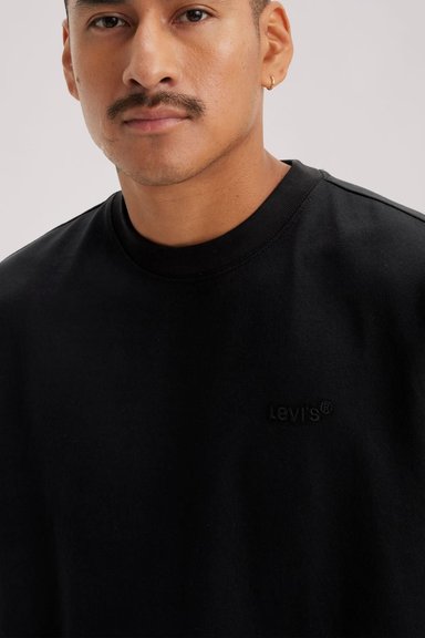 POLO HOMBRE RED TAB VINTAGE TEE NEGRO LEVIS A0637-0001 - 3