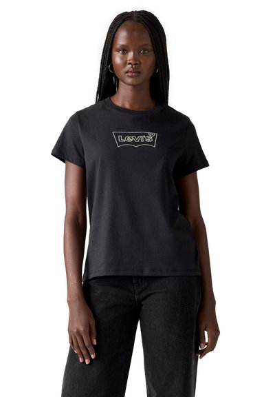 POLO MUJER THE PERFECT TEE NEGRO LEVIS 17369-3272