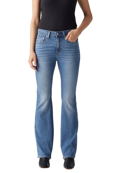 JEANS MUJER 726 HR FLARE CELESTE LEVIS A3410-0115