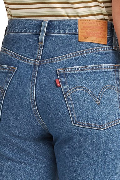 JEANS MUJER 501 CROP CELESTE LEVIS 36200-0225 - 4