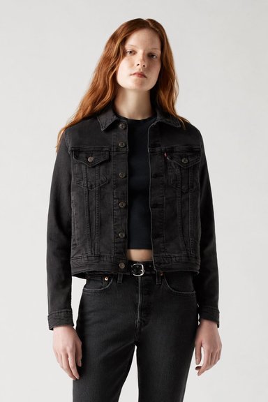 CASACA MUJER TRUCKER NEGRO LEVIS 29945-0070