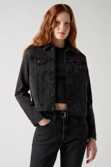 CASACA MUJER TRUCKER NEGRO LEVIS 29945-0070 - 3