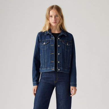 CASACA MUJER TRUCKER AZUL LEVIS 29945-0036