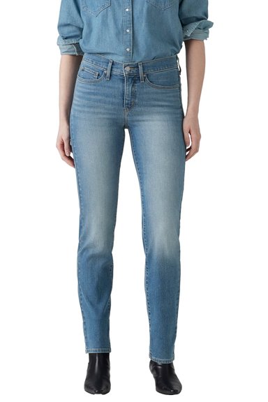 JEANS MUJER 314 SHAPING STRAIGHT CELESTE LEVIS 19631-0279