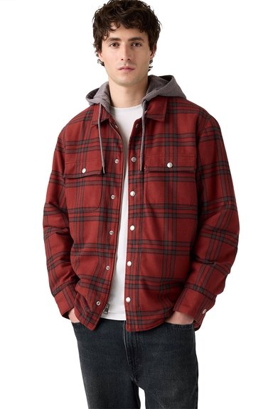 CASACA HOMBRE FRANCISCO SHERPA FLANNEL CAFÉ LEVIS 003AZ-0001 - 4