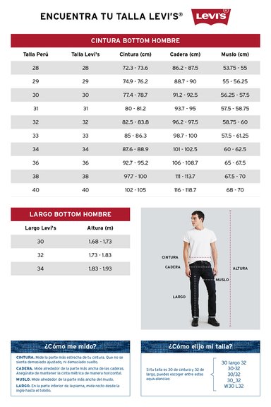 JEANS HOMBRE 511 SLIM AZUL LEVIS 04511-6320 - 5