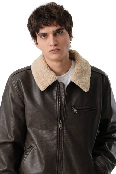 CASACA HOMBRE AVIATOR JACKET CAFÉ LEVIS 59491-0567 - 4