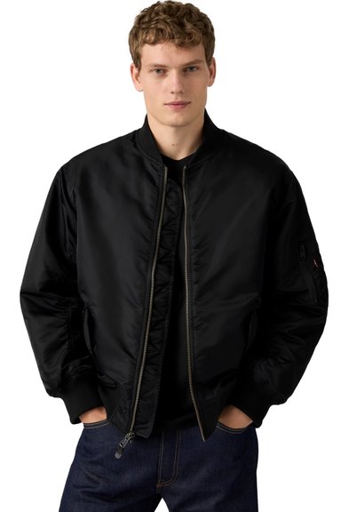 CASACA HOMBRE MA-1 BOMBER NEGRO LEVIS 005AL-0000 - 3