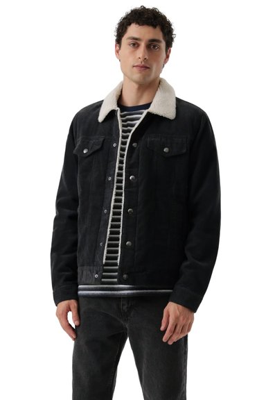 CASACA HOMBRE SHACKET SHERPA NEGRO LEVIS 59491-0603 - 1
