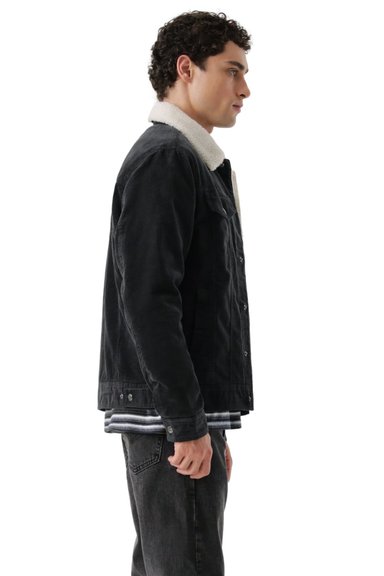 CASACA HOMBRE SHACKET SHERPA NEGRO LEVIS 59491-0603 - 2