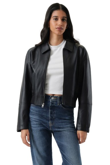 CASACA MUJER SHRUNKEN BOMBER NEGRO LEVIS 59544-0730 - 5
