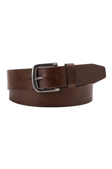 CINTURÓN HOMBRE TUMBLED ICON BELT CAFÉ LEVIS D5574-0001