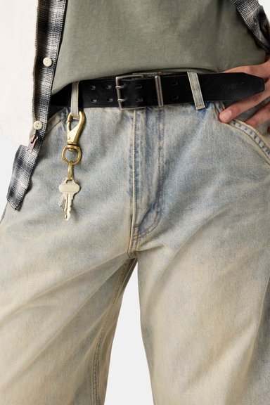 CINTURÓN HOMBRE POTRERO DOUBLE PRONG BELT NEGRO LEVIS 005D3-0000