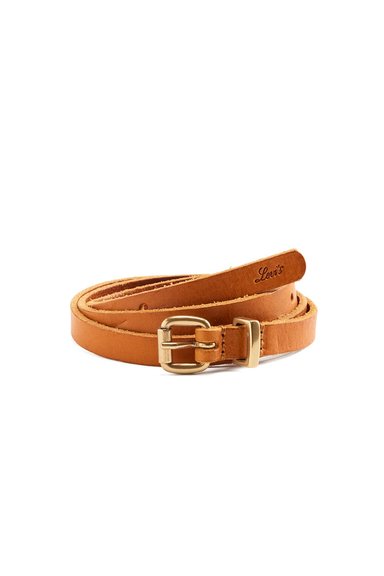 CINTURÓN MUJER DILLON NARROW BELT CAFÉ LEVIS 005BX-0001