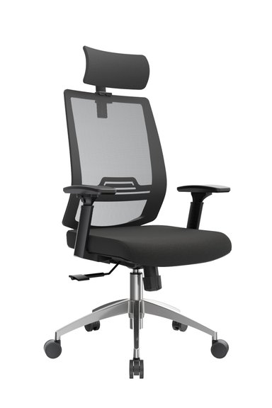 SILLA DE OFICINA PRESIDENCIAL ERGONÓMICA - THINK NEGRO