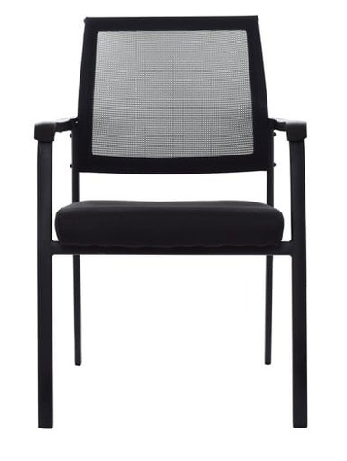 SILLA DE OFICINA VISITA ERGONÓMICA OV-MIA CB MALLA NEGRO