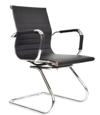 SILLA DE OFICINA GERENCIAL FIJA ERGONÓMICA - BOSS BLANCO