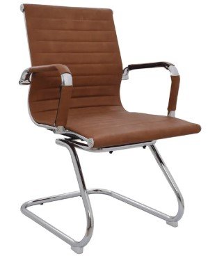 SILLA DE OFICINA GERENCIAL FIJA ERGONÓMICA - BOSS BLANCO