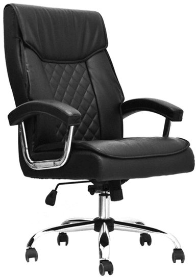 SILLA DE OFICINA PRESIDENCIAL ERGONÓMICA - CLASSICII NEGRO