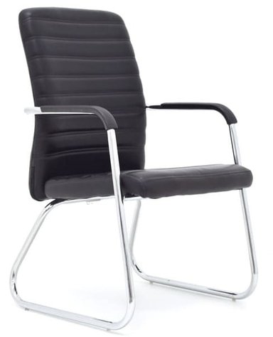 SILLA DE OFICINA GERENCIAL FIJA ERGONÓMICA - ISISPU NEGRO