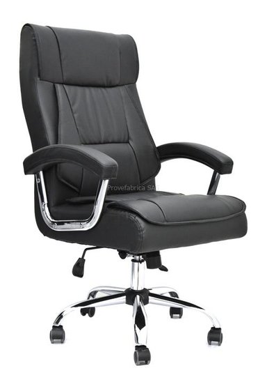 SILLA DE OFICINA PRESIDENCIAL ERGONÓMICA - BOREAL NEGRO