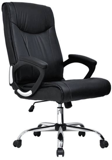 SILLA DE OFICINA PRESIDENCIAL ERGONÓMICA - VERA NEGRO