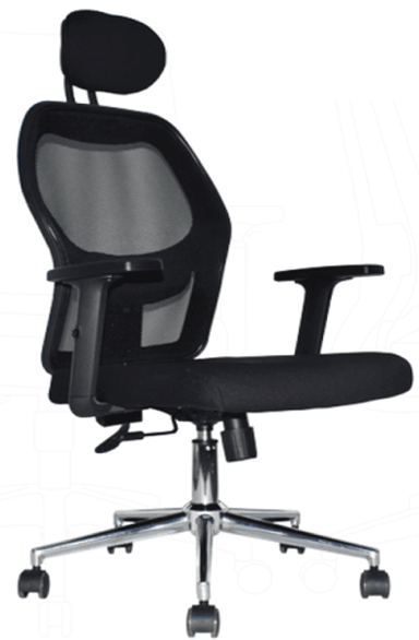 SILLA DE OFICINA PRESIDENCIAL ERGONÓMICA - DAKOTAII NEGRO