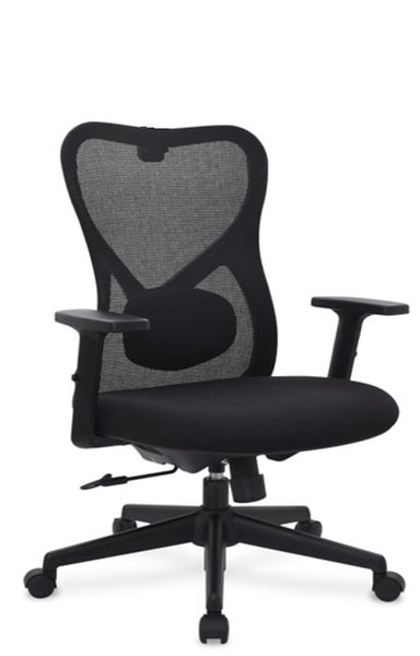 SILLA DE OFICINA GERENCIAL ERGONÓMICA - BUG NEGRO