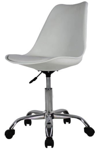 SILLA DE OFICINA EJECUTIVA ERGONÓMICA - EMA BLANCO