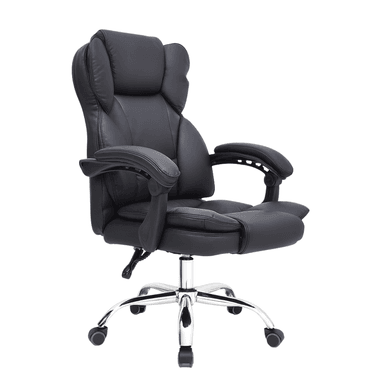 SILLA DE OFICINA PRESIDENCIAL ERGONÓMICA - BROTSRP NEGRO