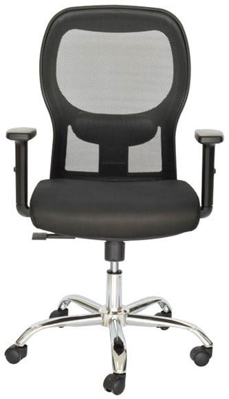SILLA DE OFICINA GERENCIAL ERGONÓMICA - NORUEGA NEGRO