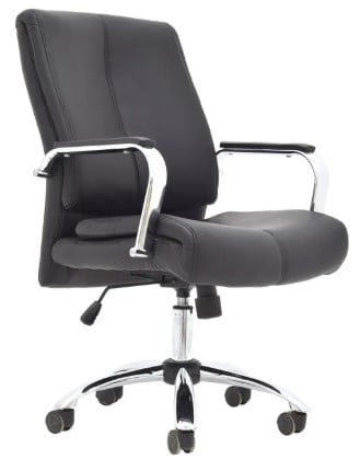 SILLA DE OFICINA GERENCIAL ERGONÓMICA - PARIS NEGRO