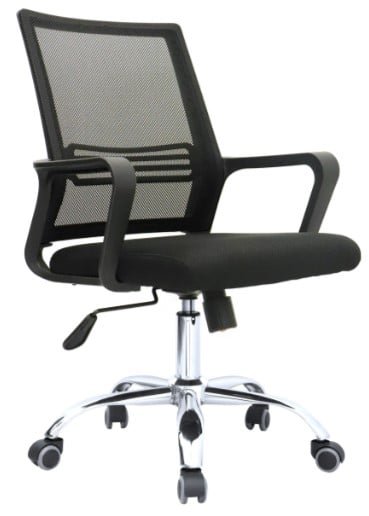 SILLA DE OFICINA EJECUTIVA ERGONÓMICA - MOBI NEGRO
