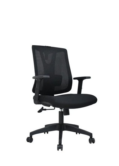 SILLA DE OFICINA GERENCIAL ERGONÓMICA - NAVY NEGRO