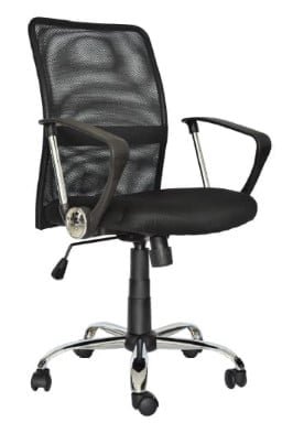 SILLA DE OFICINA EJECUTIVA ERGONÓMICA - DUBAI NEGRO