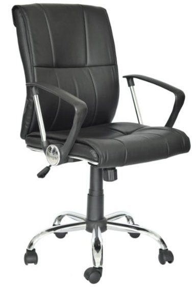 SILLA DE OFICINA GERENCIAL ERGONÓMICA - JOY NEGRO