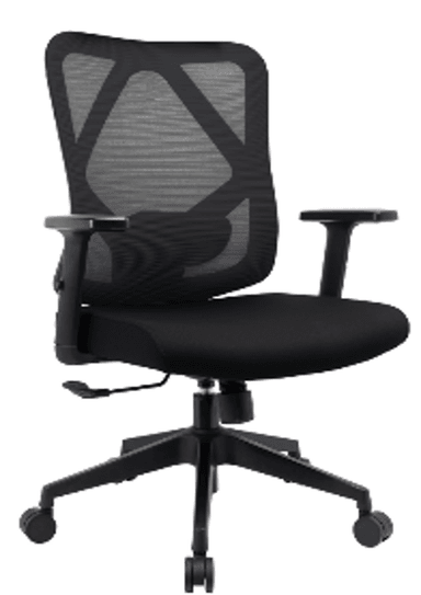 SILLA DE OFICINA GERENCIAL ERGONÓMICA - ENKO NEGRO