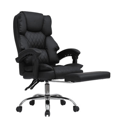 SILLA DE OFICINA PRESIDENCIAL ERGONÓMICA - BROTCRP NEGRO
