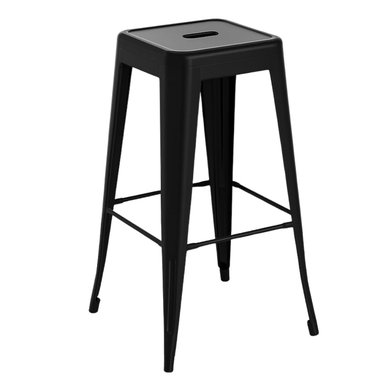 SILLA BAR CAJERA - CLOE SR NEGRO