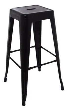 SILLA BAR CAJERA - CLOE SR NEGRO - 2
