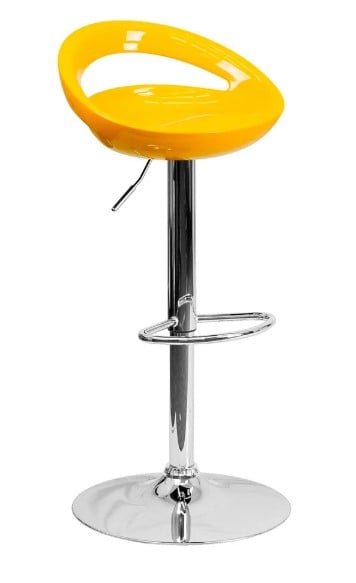 SILLA BAR BUTACO OV-ASTER GIRATORIA FIBRA DE VIDRIO - 2