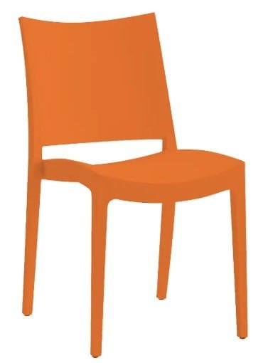 SILLA COMEDOR TERRAZA - KIRO NARANJA - 2