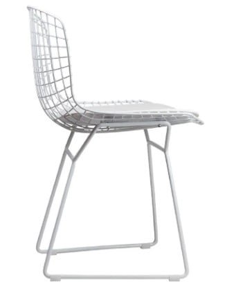 SILLA COMEDOR TERRAZA - BERTOIA BLANCO