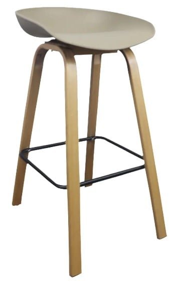 SILLA BAR CAJERA - MISURI BEIGE - 2